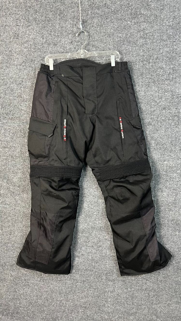 Sedici Motorcycle Pants Mens 32 Black Performance Air Control System Thermo Lite